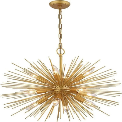 Starburst Chandelier 12-Light 24"