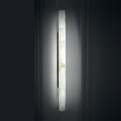 Noble Modern Alabaster Wall Sconce 3''