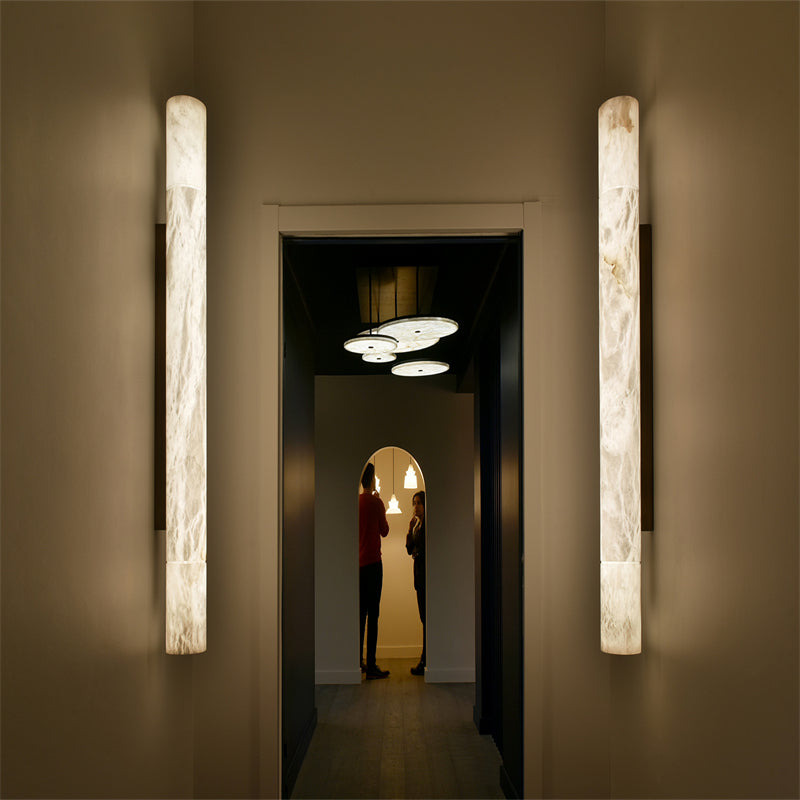 Noble Modern Alabaster Wall Sconce 4.7''