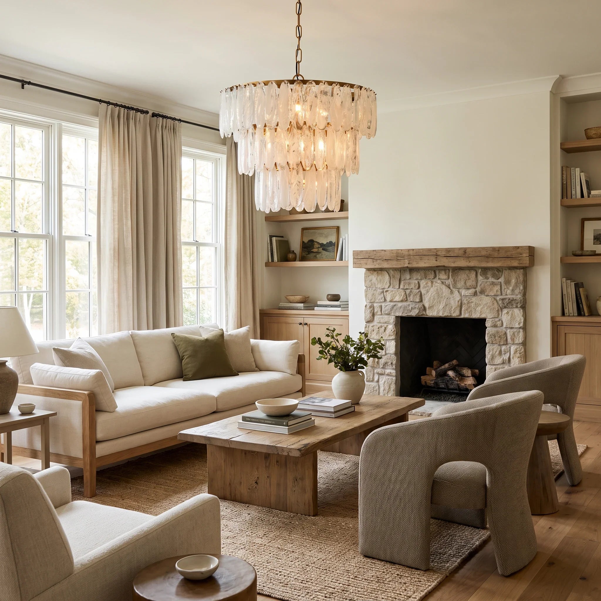 Vernna 3-Tier Chandelier