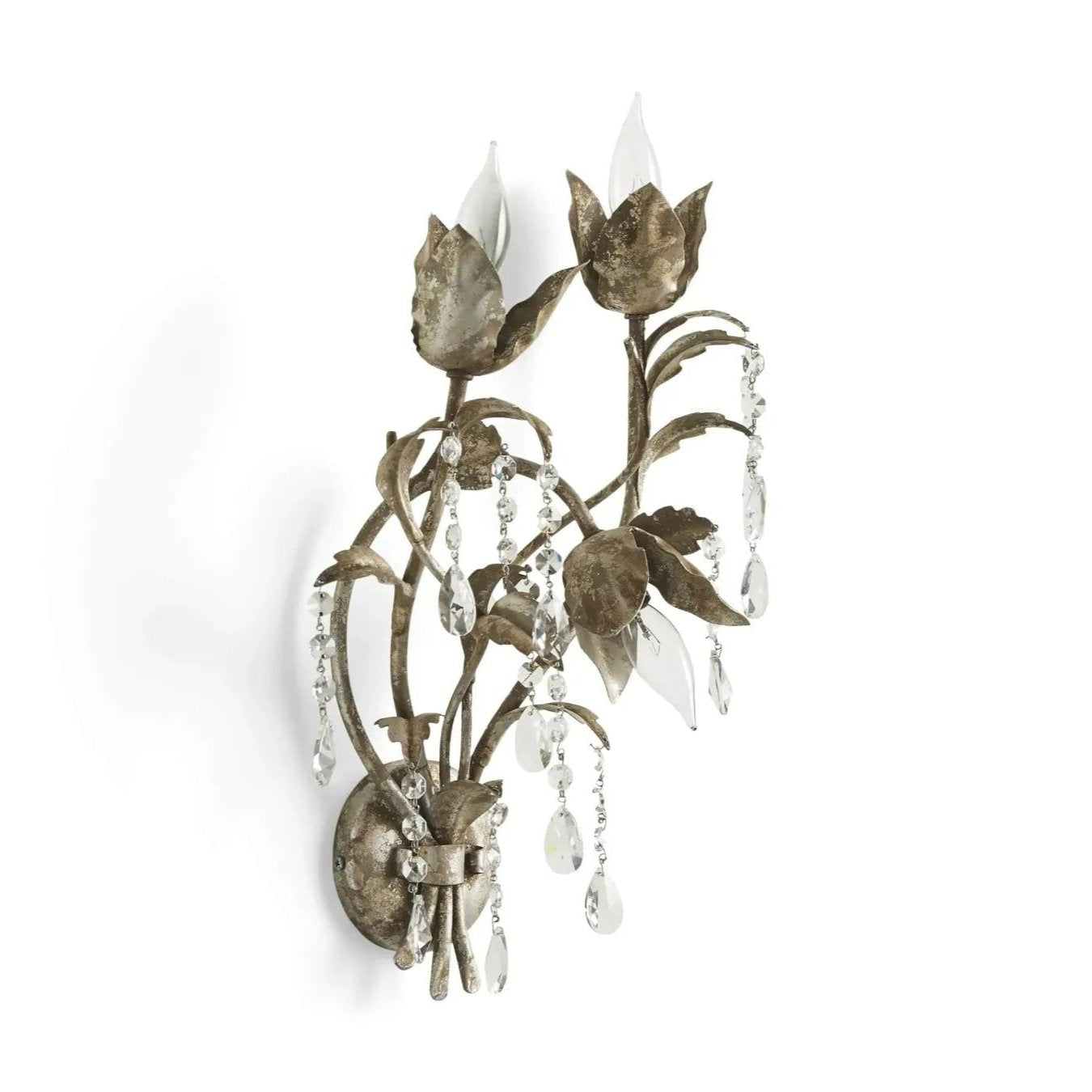Equinox Crystal 3 Lights Wall Sconce