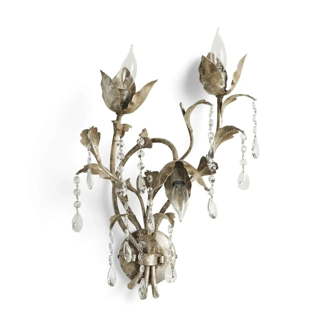 Equinox Crystal 3 Lights Wall Sconce