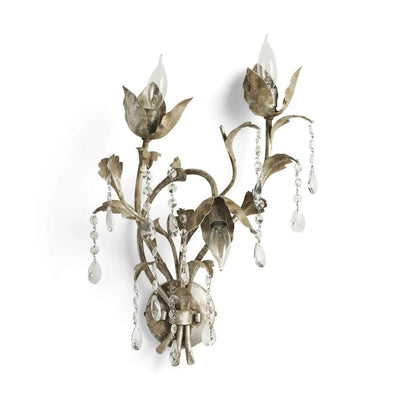 Equinox Crystal 3 Lights Wall Sconce