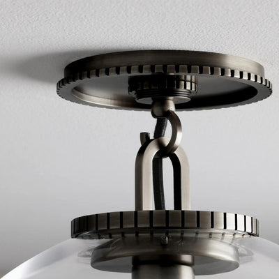 Zarela Globe Flush Mount