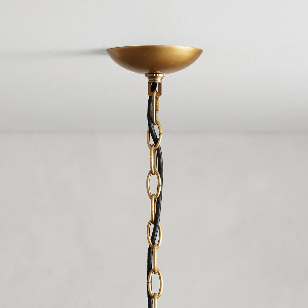 Adela Glass Petal 6 Light Chandelier - Cyran Lamps