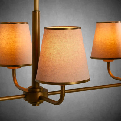 Adria Linear Chandelier - cyranlamps