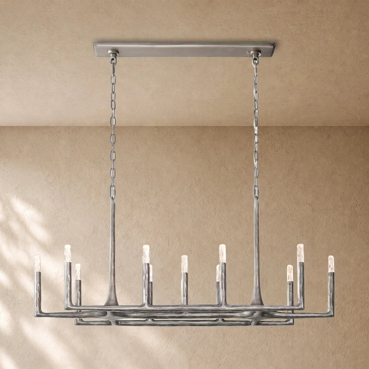 Thadria Forged Linear Chandelier 54" 72" 96"