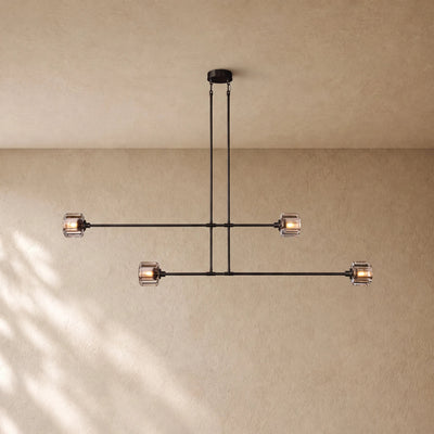 Demaretio Mobile Linear Chandelier