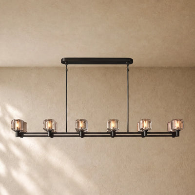 Demaretio Double Linear Chandelier