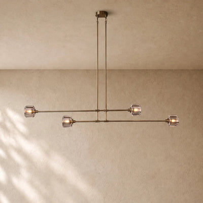 Demaretio Mobile Linear Chandelier