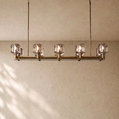 Demaretio Double Linear Chandelier