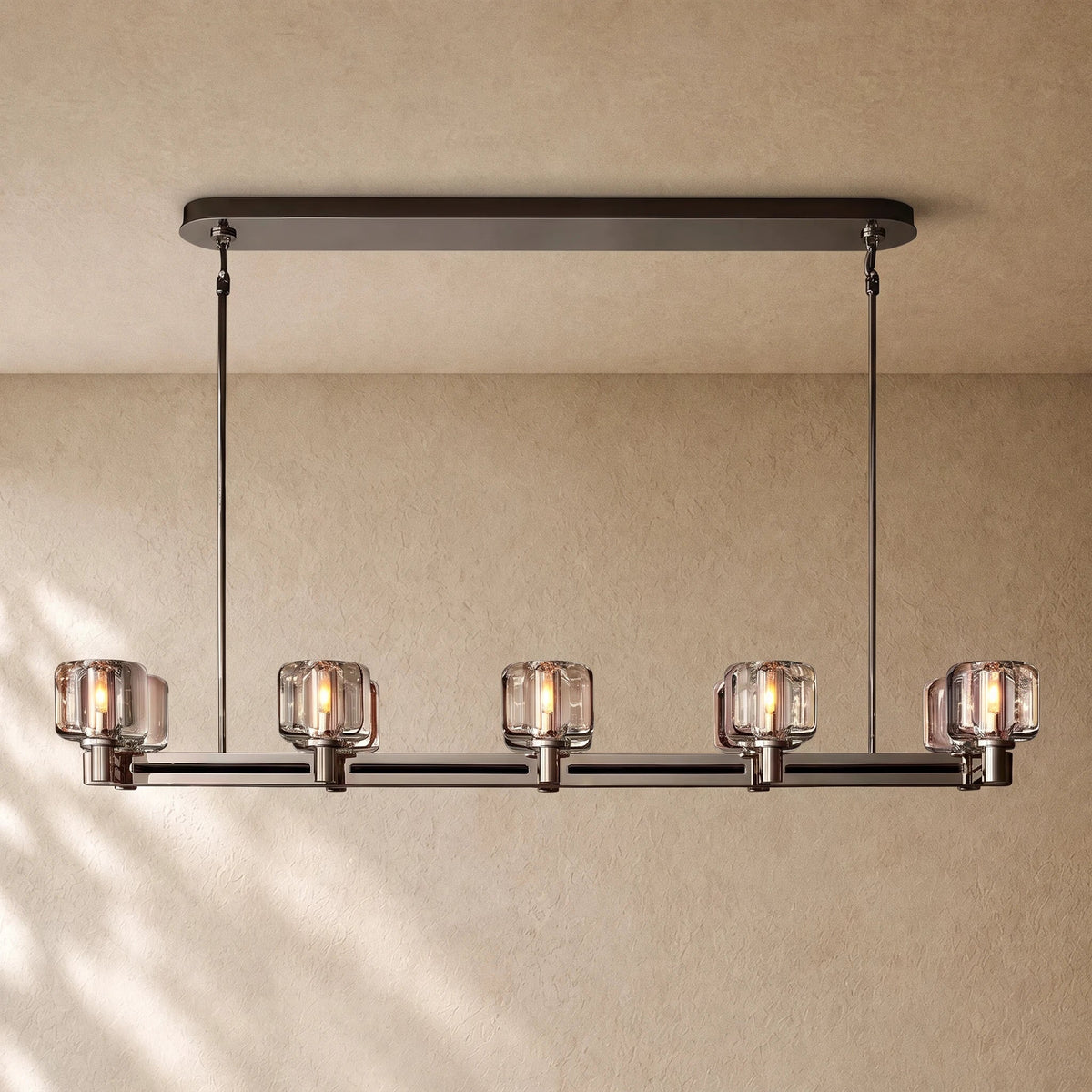 Demaretio Double Linear Chandelier