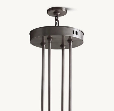 Akachon Round Two - Tier Chandelier 60" - Cyran Lamps
