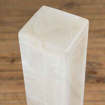Alabaster Column Floor Lamps