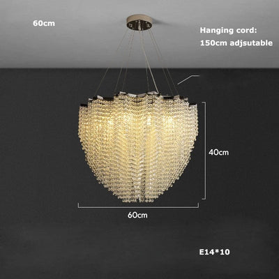 Alleri Crystal Chandelier - cyranlamps