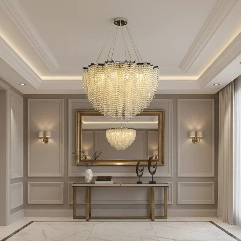 Alleri Crystal Chandelier - cyranlamps