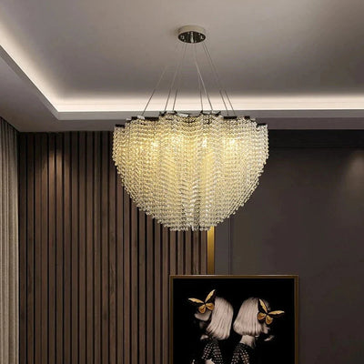 Alleri Crystal Chandelier - cyranlamps