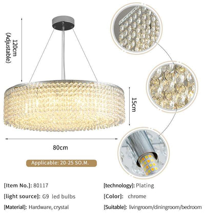 Alleri Modern Chandelier - cyranlamps