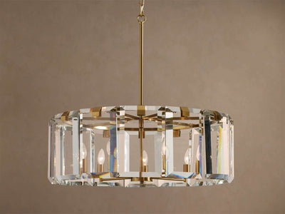Amaya Round Chandelier - cyranlighting