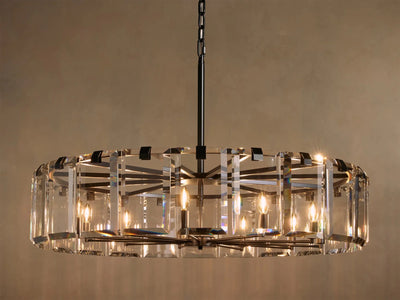 Amaya Round Chandelier - cyranlighting