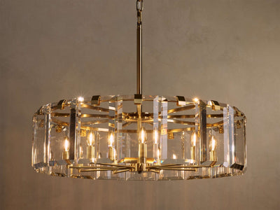 Amaya Round Chandelier - cyranlighting