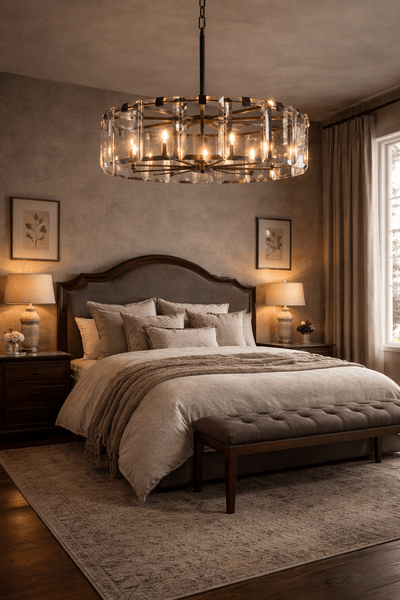 Amaya Round Chandelier - cyranlighting