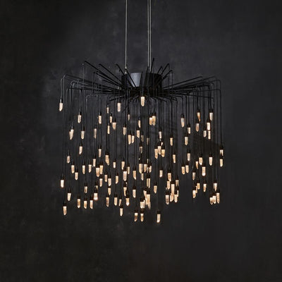 Ambert Crystal Rain Pendant - Cyran Lamps
