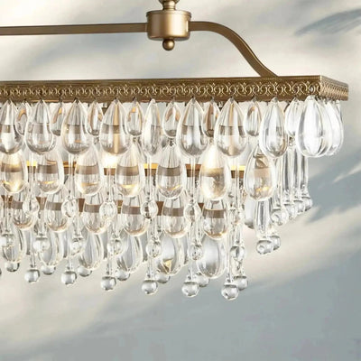 Anabelle Rectangular Chandelier - Cyran Lamps