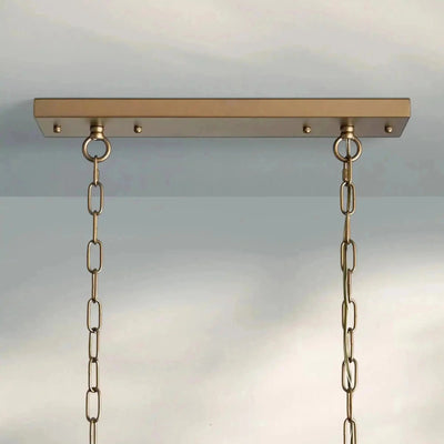 Anabelle Rectangular Chandelier - Cyran Lamps