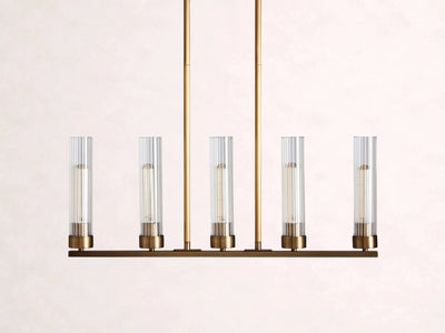 Andreas Linear Chandelier - Cyran Lamps