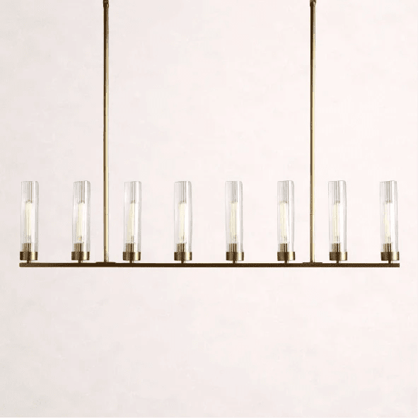 Andreas Linear Chandelier - Cyran Lamps