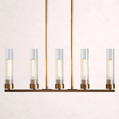 Andreas Linear Chandelier - Cyran Lamps
