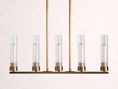 Andreas Linear Chandelier - Cyran Lamps