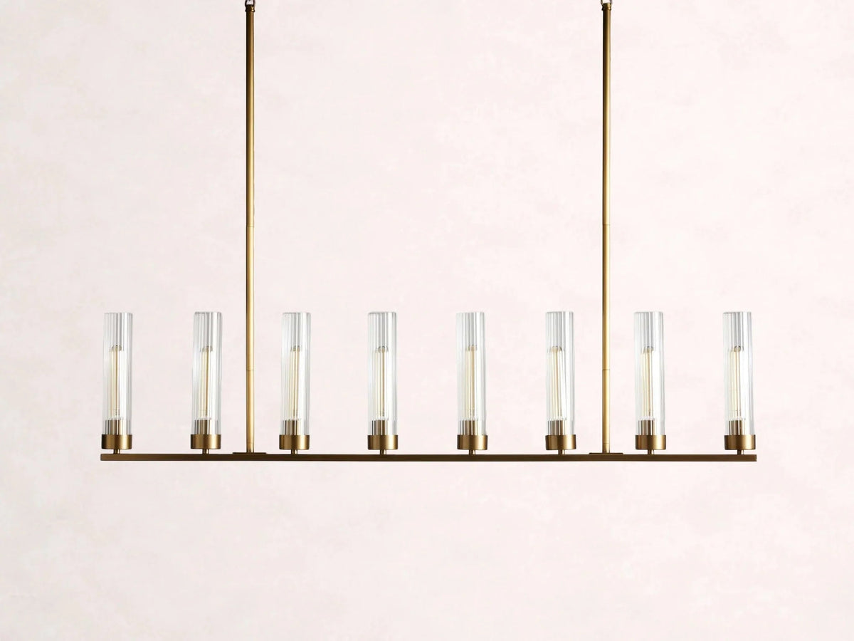 Andreas Linear Chandelier - Cyran Lamps