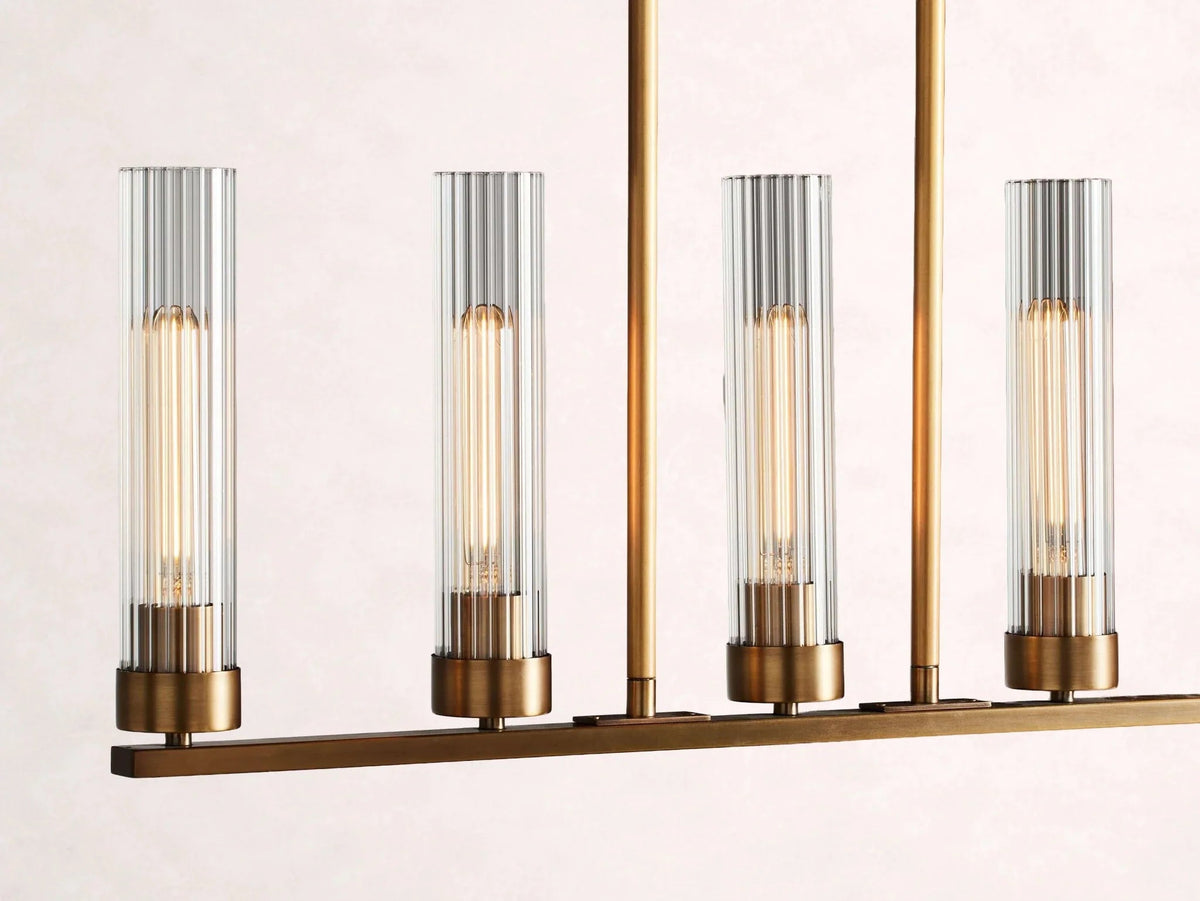 Andreas Linear Chandelier - Cyran Lamps