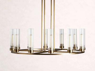 Andreas Round Chandelier - Cyran Lamps