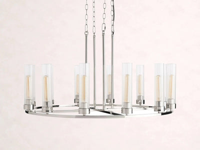 Andreas Round Chandelier - Cyran Lamps