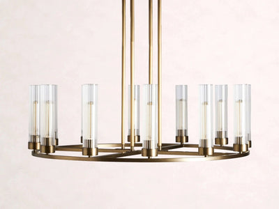 Andreas Round Chandelier - Cyran Lamps