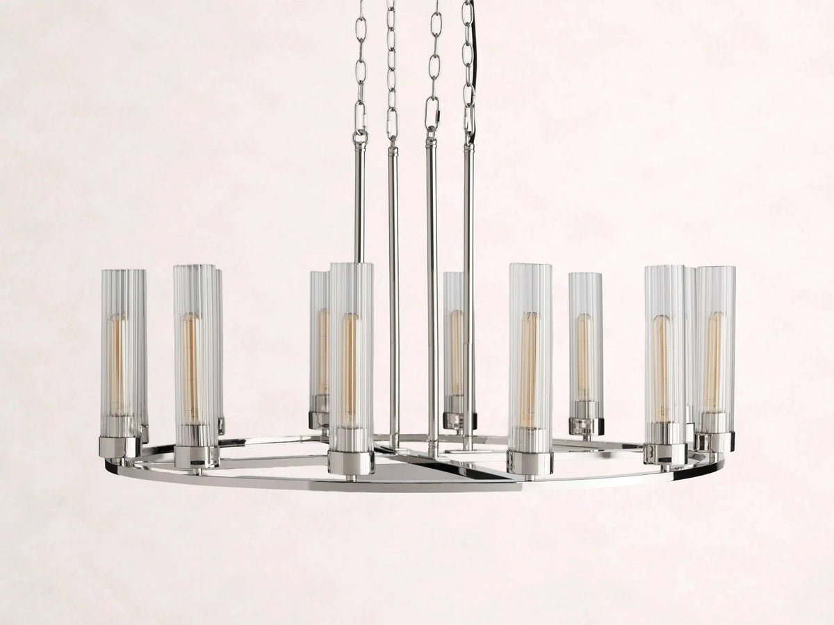 Andreas Round Chandelier - Cyran Lamps
