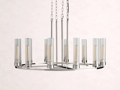 Andreas Round Chandelier - Cyran Lamps