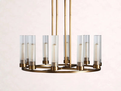 Andreas Round Chandelier - Cyran Lamps