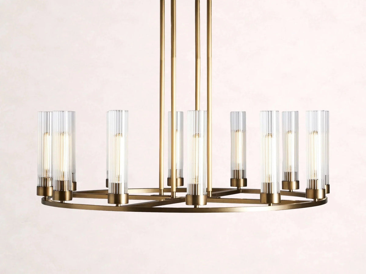 Andreas Round Chandelier - Cyran Lamps
