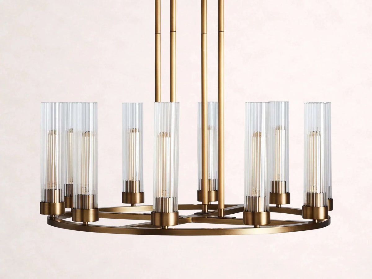 Andreas Round Chandelier - Cyran Lamps