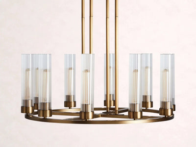 Andreas Round Chandelier - Cyran Lamps