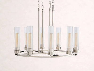 Andreas Round Chandelier - Cyran Lamps