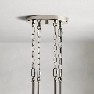 Andreas Round Glass Chandelier 30"W 40"W - cyranlamps
