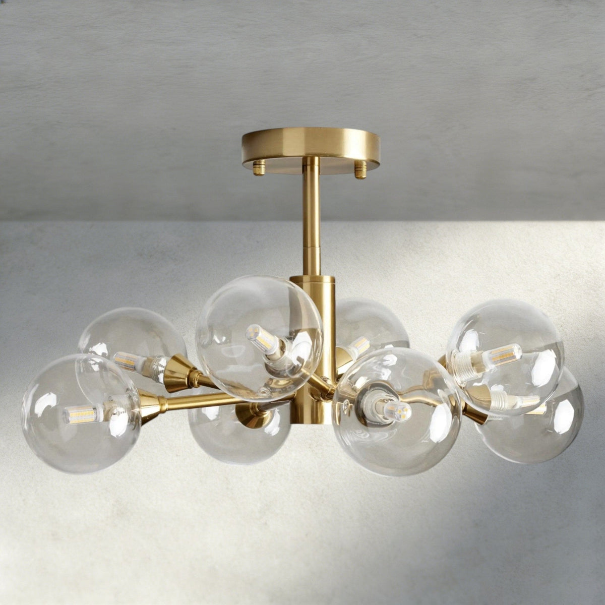 Apollo Flush Mount 20", 36", 47" - Cyran Lamps