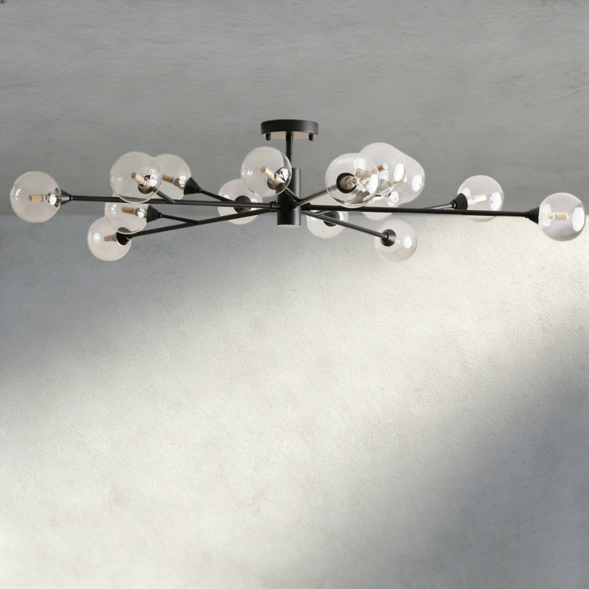 Apollo Flush Mount 20", 36", 47" - Cyran Lamps