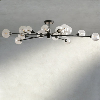 Apollo Flush Mount 20", 36", 47" - Cyran Lamps