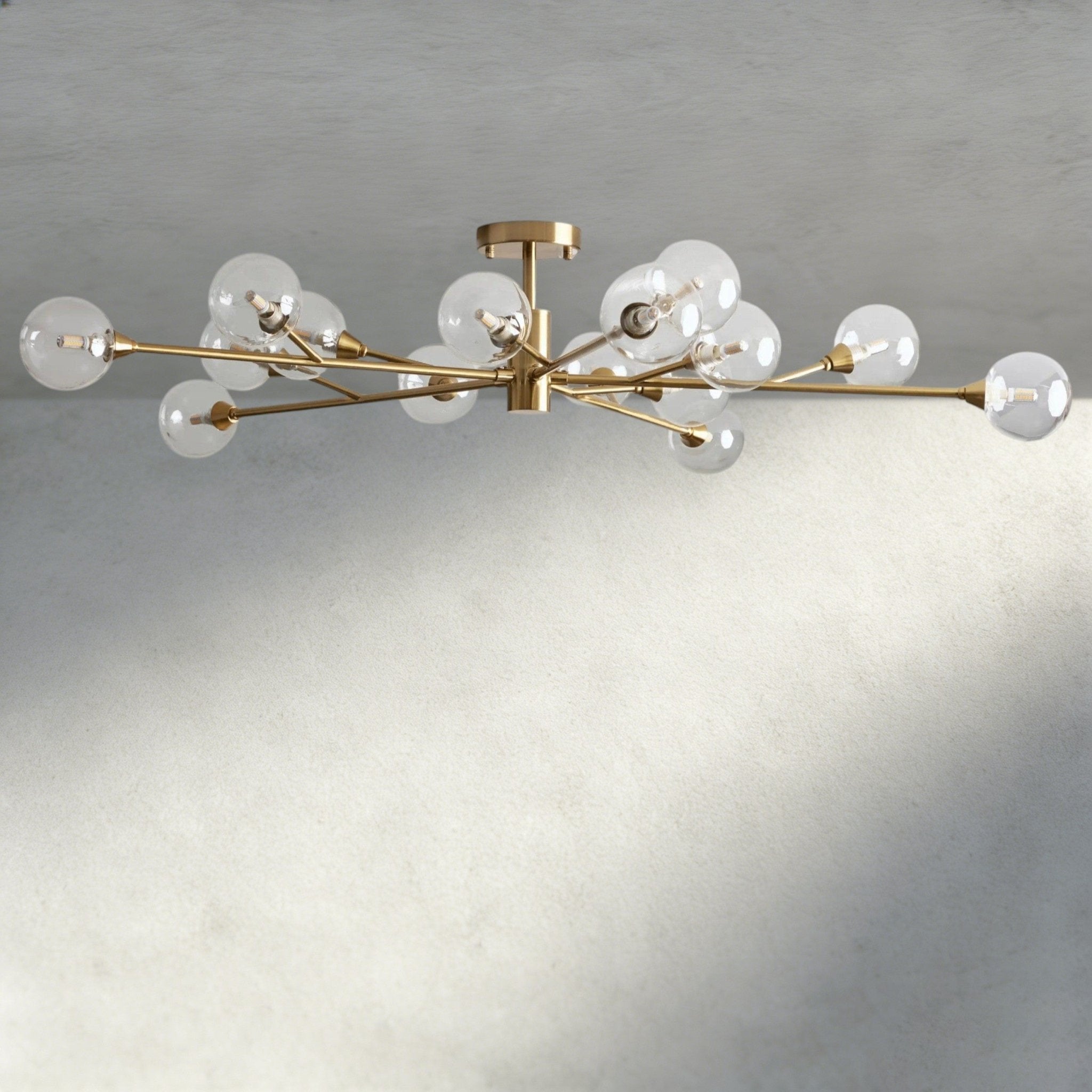 Apollo Flush Mount 20", 36", 47" - Cyran Lamps